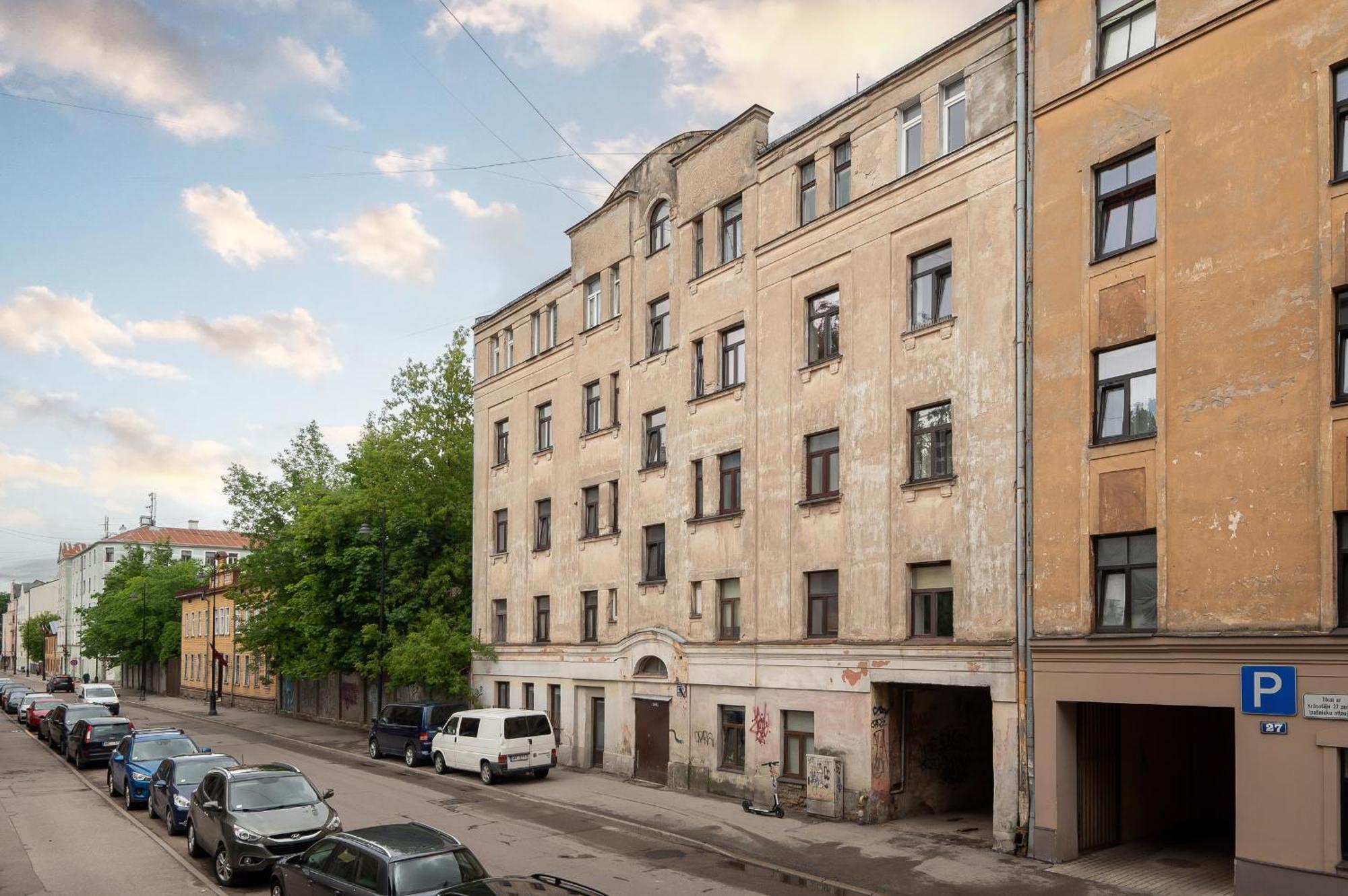 Modern Studio-Apartment In The Centre, Free Parking Рига Екстериор снимка